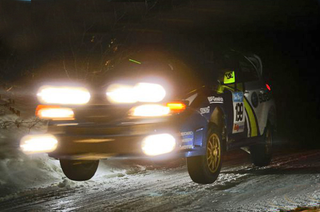 Illustration for article titled Travis Pastrana Wins 2010 Sno*Drift Rally, Hearts of Northern Michigan
